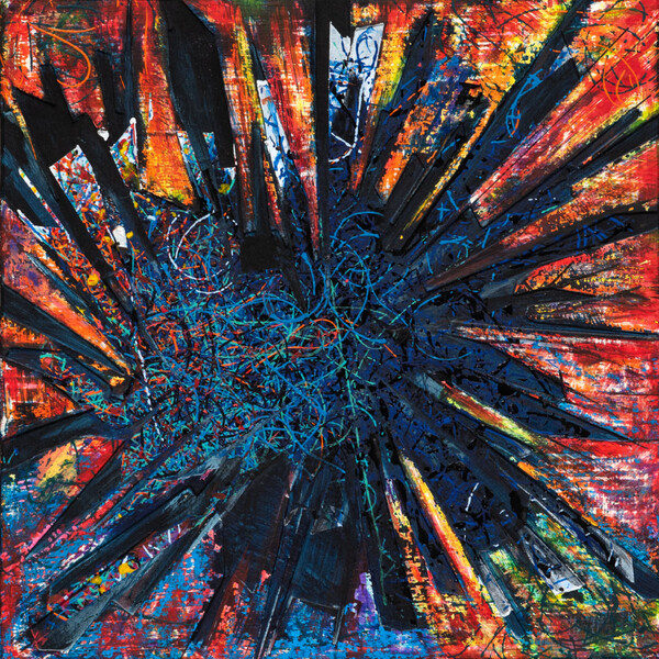 

sans titre
 
 2025-08 &ndash; Acrylique, peinture solide et encre &agrave; alcool sur bois &ndash;  – 2025